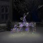 3-tlg. LED-Rentiere Set Weihnachtsdeko 229 LEDs 3-tlg. LED-Rentiere Set Weihnachtsdeko 229 LEDs