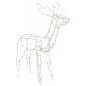 3-tlg. LED-Rentiere Set Weihnachtsdeko 229 LEDs 3-tlg. LED-Rentiere Set Weihnachtsdeko 229 LEDs
