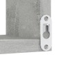 vidaXL Wand-Eckregal Betongrau 40x40x50 cm Holzwerkstoff vidaXL Wand-Eckregal Betongrau 40x40x50 cm Holzwerkstoff