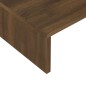 Monitorständer Braun Eichen-Optik 60x23,5x12 cm Holzwerkstoff Monitorständer Braun Eichen-Optik 60x23,5x12 cm Holzwerkstoff