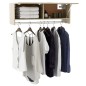 Kleiderschrank Sonoma-Eiche 100x32,5x35 cm Holzwerkstoff Kleiderschrank Sonoma-Eiche 100x32,5x35 cm Holzwerkstoff