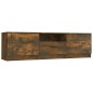 TV-Schrank Räuchereiche 140x35x40 cm Holzwerkstoff TV-Schrank Räuchereiche 140x35x40 cm Holzwerkstoff