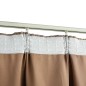 Verdunkelungsvorhänge mit Haken 2 Stk. Taupe 140x225 cm Verdunkelungsvorhänge mit Haken 2 Stk. Taupe 140x225 cm
