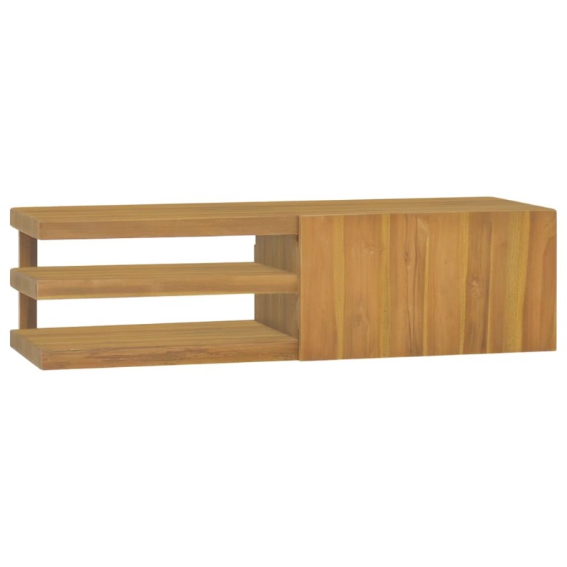 Wand-Badschrank 110x40x30 cm Massivholz Teak Wand-Badschrank 110x40x30 cm Massivholz Teak