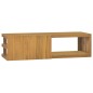 Wand-Badschrank 110x40x30 cm Massivholz Teak Wand-Badschrank 110x40x30 cm Massivholz Teak