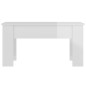 Couchtisch Hochglanz-Weiß 101x49x52 cm Holzwerkstoff Couchtisch Hochglanz-Weiß 101x49x52 cm Holzwerkstoff