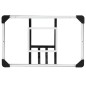 Basketballkorb Transparent 71x45x2,5 cm Polycarbonat Basketballkorb Transparent 71x45x2,5 cm Polycarbonat