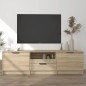vidaXL TV-Schrank Sonoma-Eiche 140x35x40 cm Holzwerkstoff vidaXL TV-Schrank Sonoma-Eiche 140x35x40 cm Holzwerkstoff