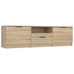 vidaXL TV-Schrank Sonoma-Eiche 140x35x40 cm Holzwerkstoff