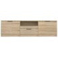 vidaXL TV-Schrank Sonoma-Eiche 140x35x40 cm Holzwerkstoff vidaXL TV-Schrank Sonoma-Eiche 140x35x40 cm Holzwerkstoff