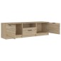 vidaXL TV-Schrank Sonoma-Eiche 140x35x40 cm Holzwerkstoff vidaXL TV-Schrank Sonoma-Eiche 140x35x40 cm Holzwerkstoff
