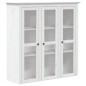 Highboard BODO Weiß 115,5x43x200,5 cm Massivholz Kiefer Highboard BODO Weiß 115,5x43x200,5 cm Massivholz Kiefer