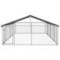 vidaXL Outdoor-Hundezwinger mit Dach 600x300x150 cm vidaXL Outdoor-Hundezwinger mit Dach 600x300x150 cm