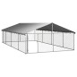 vidaXL Outdoor-Hundezwinger mit Dach 600x300x150 cm vidaXL Outdoor-Hundezwinger mit Dach 600x300x150 cm