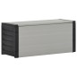 vidaXL Mülltonnenbox Grau 85x34x40 cm vidaXL Mülltonnenbox Grau 85x34x40 cm