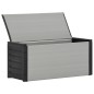 vidaXL Mülltonnenbox Grau 85x34x40 cm vidaXL Mülltonnenbox Grau 85x34x40 cm