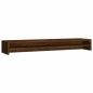 Monitorständer Braun Eichen-Optik 100x24x13 cm Holzwerkstoff Monitorständer Braun Eichen-Optik 100x24x13 cm Holzwerkstoff