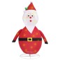 Weihnachtsdeko Weihnachtsmann LED Luxus-Stoff 90 cm Weihnachtsdeko Weihnachtsmann LED Luxus-Stoff 90 cm