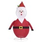 Weihnachtsdeko Weihnachtsmann LED Luxus-Stoff 90 cm Weihnachtsdeko Weihnachtsmann LED Luxus-Stoff 90 cm