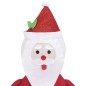 Weihnachtsdeko Weihnachtsmann LED Luxus-Stoff 90 cm Weihnachtsdeko Weihnachtsmann LED Luxus-Stoff 90 cm
