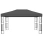 Pavillon 3×4 m Anthrazit Stoff Pavillon 3×4 m Anthrazit Stoff