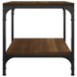 vidaXL Beistelltische 2 Stk. Braun Eiche 40x40x40 cm Holzwerkstoff vidaXL Beistelltische 2 Stk. Braun Eiche 40x40x40 cm Holzwerkstoff