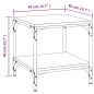 vidaXL Beistelltische 2 Stk. Braun Eiche 40x40x40 cm Holzwerkstoff vidaXL Beistelltische 2 Stk. Braun Eiche 40x40x40 cm Holzwerkstoff