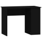 Schreibtisch Schwarz 100x55x75 cm Holzwerkstoff Schreibtisch Schwarz 100x55x75 cm Holzwerkstoff