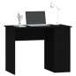Schreibtisch Schwarz 100x55x75 cm Holzwerkstoff Schreibtisch Schwarz 100x55x75 cm Holzwerkstoff