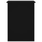 Schreibtisch Schwarz 100x55x75 cm Holzwerkstoff Schreibtisch Schwarz 100x55x75 cm Holzwerkstoff