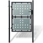 vidaXL Zauntor (Einzeltor) Schwarz 100x200 cm vidaXL Zauntor (Einzeltor) Schwarz 100x200 cm