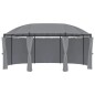 Pavillon mit Vorhängen 520x349x255 cm Anthrazit Pavillon mit Vorhängen 520x349x255 cm Anthrazit
