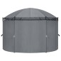 Pavillon mit Vorhängen 520x349x255 cm Anthrazit Pavillon mit Vorhängen 520x349x255 cm Anthrazit