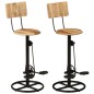 Barhocker 2 Stk. Massivholz Mango Barhocker 2 Stk. Massivholz Mango