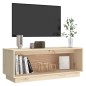 TV-Schrank 90x35x35 cm Massivholz Kiefer TV-Schrank 90x35x35 cm Massivholz Kiefer