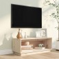 TV-Schrank 90x35x35 cm Massivholz Kiefer TV-Schrank 90x35x35 cm Massivholz Kiefer