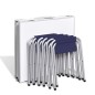 Klappbarer Campingtisch mit 4 Hocker Höhenverstellbar 180x60 cm Klappbarer Campingtisch mit 4 Hocker Höhenverstellbar 180x60 cm
