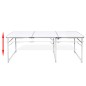 Klappbarer Campingtisch mit 4 Hocker Höhenverstellbar 180x60 cm Klappbarer Campingtisch mit 4 Hocker Höhenverstellbar 180x60 cm