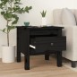 Beistelltische 2 Stk. Schwarz 40x40x39 cm Massivholz Kiefer Beistelltische 2 Stk. Schwarz 40x40x39 cm Massivholz Kiefer