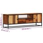 vidaXL TV-Schrank 120x30x40 cm Massives Altholz und Stahl vidaXL TV-Schrank 120x30x40 cm Massives Altholz und Stahl