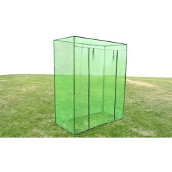 vidaXL Gewächshaus Stahlrahmen PVC 