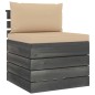 vidaXL 2-tlg. Garten-Sofagarnitur aus Paletten mit Kissen Kiefernholz vidaXL 2-tlg. Garten-Sofagarnitur aus Paletten mit Kissen Kiefernholz