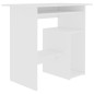 Schreibtisch Weiß 80x45x74 cm Holzwerkstoff Schreibtisch Weiß 80x45x74 cm Holzwerkstoff