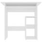 Schreibtisch Weiß 80x45x74 cm Holzwerkstoff Schreibtisch Weiß 80x45x74 cm Holzwerkstoff