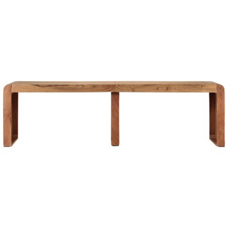 Sitzbank 160x38x45 cm Massivholz Akazie