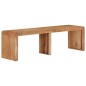 Sitzbank 160x38x45 cm Massivholz Akazie Sitzbank 160x38x45 cm Massivholz Akazie