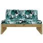 Mittelsofa 120x80 cm Kiefernholz Imprägniert Mittelsofa 120x80 cm Kiefernholz Imprägniert