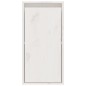 Wandschränke 2 Stk. Weiß 30x30x60 cm Massivholz Kiefer Wandschränke 2 Stk. Weiß 30x30x60 cm Massivholz Kiefer