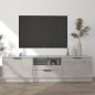 vidaXL TV-Schrank Betongrau 140x35x40 cm Holzwerkstoff vidaXL TV-Schrank Betongrau 140x35x40 cm Holzwerkstoff
