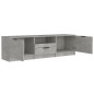 vidaXL TV-Schrank Betongrau 140x35x40 cm Holzwerkstoff vidaXL TV-Schrank Betongrau 140x35x40 cm Holzwerkstoff